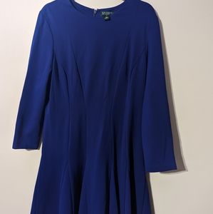 Lauren Ralph Lauren | A-line Cannes Blue Dress